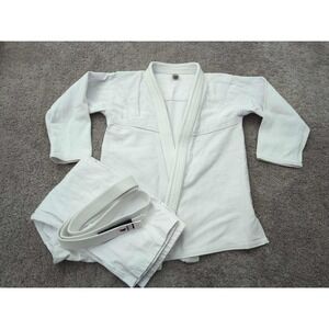 Keiko Raca Kimono Set Mens 2 White Brazilian Jiu-Jitsu Martial Arts Uniform‎